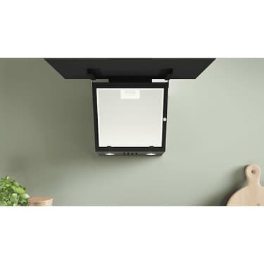 Bosch DWK63PJ60T Davlumbaz Duvar Tipi Eğimli Siyah Metal 3