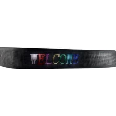 Dora Led Bluetooth Lu Telefon Kontrollü F16192 Flexible Matrix LED Ekran 5V (788*90MM) 2