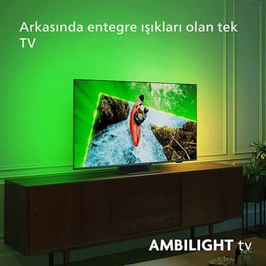 Philips 55PUS8609/62 55'' 139 Ekran Uydu Alıcılı 4K Ultra HD LED Dolby Atmos Titan Os Ambilight TV 4