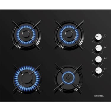 Kumtel Turbo Kristal Siyah Cam Ankastre Set (DA6-830 Davlumbaz + Ko-40 Tahdf Ocak + B66-SF2 Fırın) 4