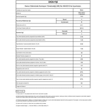 Beko KMX 1000 S 10 Kg Kurutma Makinesi 5