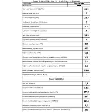 Silverline Sılverlıne Good 90 (3364 Lınk Flat) Beyaz 90 cm Davlumbaz 3