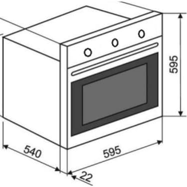 Teka Hak 625 St Gri Fırın 2