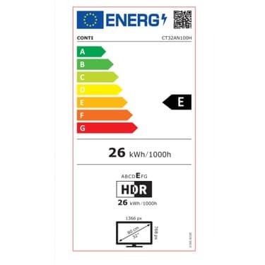 Conti CT32AN100H 32" 81 Ekran Uydu Alıcılı HD Ready Smart LED TV 5