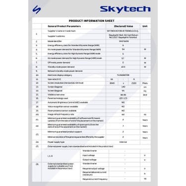 Skytech 55ST3205 55" 139 Ekran Dahili Uydu Alıcılı 4K Ultra HD Smart LED TV 5