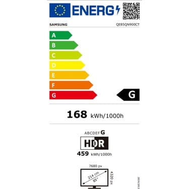 Samsung 85QN900C 85" 216 Ekran Dahili Uydu Alıcılı 8K Ultra HD Smart QLED TV 7
