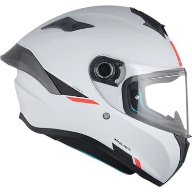 Mt Helmets Kask Targo S Solid Mat Beyaz 2