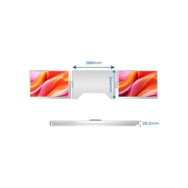 Trimonitör TRİMONİTÖR - 16” Taşınabilir İkili Monitör (Sabit Panel) 4