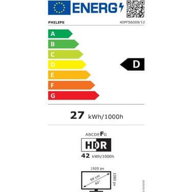 Philips 40PFS6009/62 40'' 102 Ekran Uydu Alıcılı Full HD Smart LED TV 7