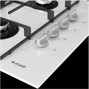 Arçelik Ocd D 651-2 Ekb Gazlı Cam Tablalı Ocak 3