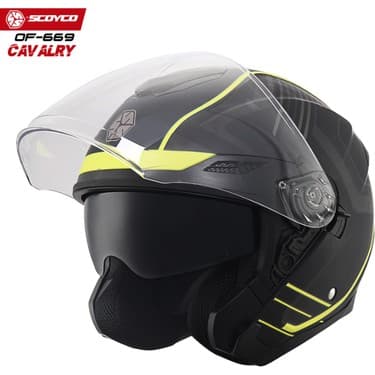Scoyco Yarım Motosiklet Kaskı Of 669 Cavalry 2