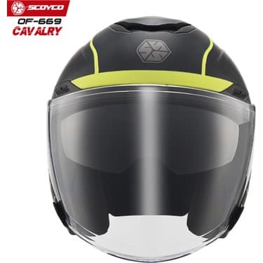 Scoyco Yarım Motosiklet Kaskı Of 669 Cavalry 3