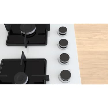 Bosch POP6C2P30O Beyaz Ankastre Ocak 2