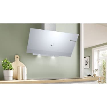 Bosch DWK97PJ20T Davlumbaz Duvar Tipi Beyaz 90 cm 400 m3/sa Yüksek Emiş Gücü 3