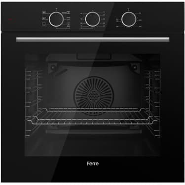 Ferre Fryart Basıc Ss Serisi Siyah Set (SS205 + QXE62CS +D063 ) - Kare Emaye Izgara 3