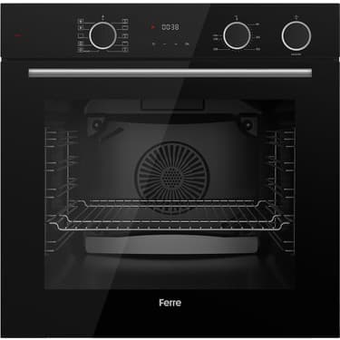 Ferre Steamart Ss Serisi Siyah Set (SS205 + XE64CS +D080 ) - Kare Emaye Izgara 3