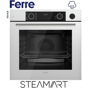 Ferre Steamart Ss Serisi Beyaz Set (SS206 + XE64CB +D078 ) - Kare Emaye Izgara 4
