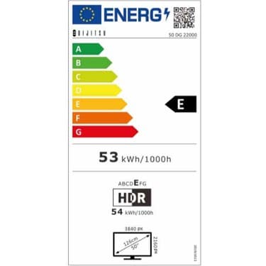 Dijitsu 50DG22000 50" 4K Ultra HD Smart Google LED TV (126 Ekran) 2