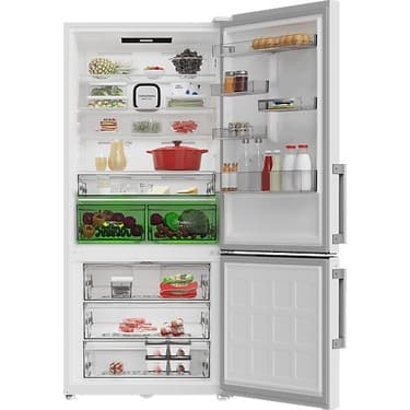 Grundig Grundıg Gpknd 615 E Enerji Sınıfı 615 L Duo-No Frost Alttan Donduruculu Buzdolabı Beyaz 2