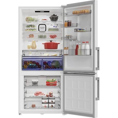 Grundig Grundıg Gpknd 615 E Enerji Sınıfı 615 L Duo-No Frost Alttan Donduruculu Buzdolabı Beyaz 4