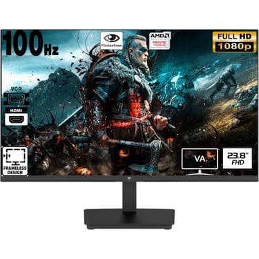 KTC H24V27 23.8" 100 Hz (HDMI + VGA ) 1920×1080 Amd Freesync Full HD Flat Monitör 2