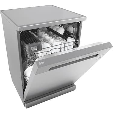 LG DFC612FVE D Enerji Sınıfı 5 Program 14 Kişilik Bulaşık Makinesi Prime Gümüş 2