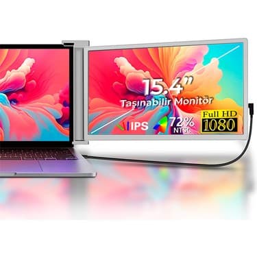 NPO Npm Fhd 1080P IPS Type-C Taşınabilir Dizüstü Monitör Çoklayıcı Notebook Monitör 2