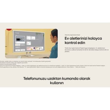 LG Webos Akıllı Tv Wi-Fi Apple-Android Bağlantı IPS 1920X1080 Fulhd 32 Inç 80 Ekran Smart Monitör Tv+ Logitech Kablosuz Klavye + Hareketli Duvar Montaj Aparatı 7