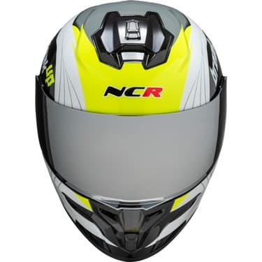 NCR Rapid Aynalı Cam Kapalı Kask (Ece Belgeli) Sarı 2