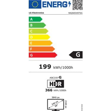 LG 98QNED89T6A 98'' 248 Ekran Uydu Alıcılı 4K Ultra HD Smart QNED TV 8