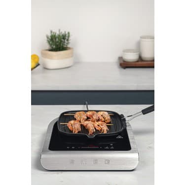 smeg Portatif Indüksiyonlu Ocak Mat Siyah PIC01BLMEU 2