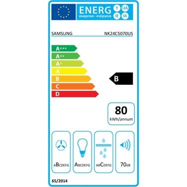 Samsung NK24C5070US/UR Ankastre Davlumbaz - 60 cm, Inox Cam, Duvar Tipi 2