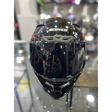 Scoyco 871 Fire Siyah Vizörlü 3