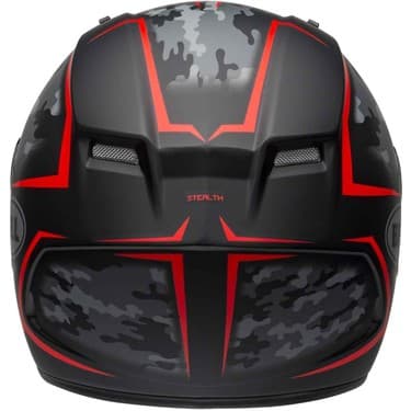 Bell Qualifier Kapalı Kask (Siyah Kırmızı) 3