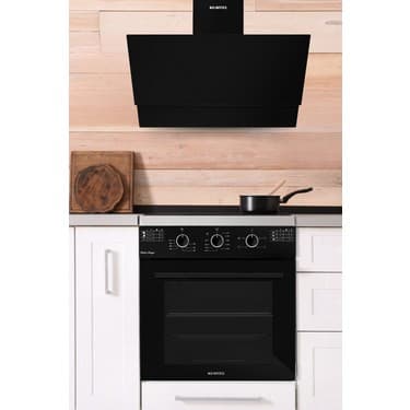 Kumtel DA6-895 Siyah Dokunmatik Cam Davlumbaz - Modern Mutfakların Vazgeçilmezi 2