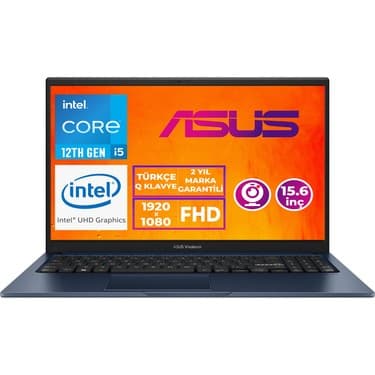 Asus Vivobook 15 I5-1235U 8gb 256GB SSD 15.6\ 2