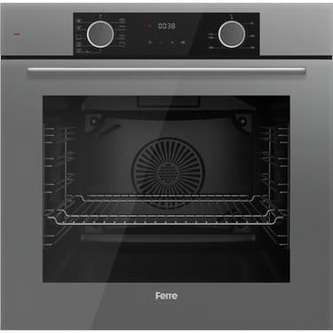 Ferre Fryart Hava Fritözü Fonksiyonlu Gri 3'lü Ankastre Set ( Xe63cpr-SS208-D065 ) 2