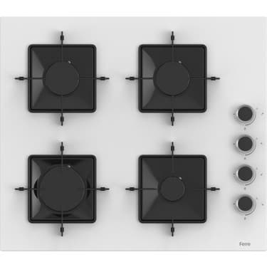 Ferre Fryart Hava Fritözü Fonksiyonlu Beyaz 3'lü Ankastre Set ( XE63CB-SS206-D064 ) 3