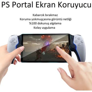 Teknoroket Ps Portal Çanta , Şok Emici Arka Kılıf (Sert Koruyucu Kabuk) ve Ekran Koruyucu Seti 3