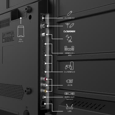 THOMSON 50UA5S13 50" 126 Ekran Uydu Alıcılı 4K Ultra HD Smart Android LED TV 5