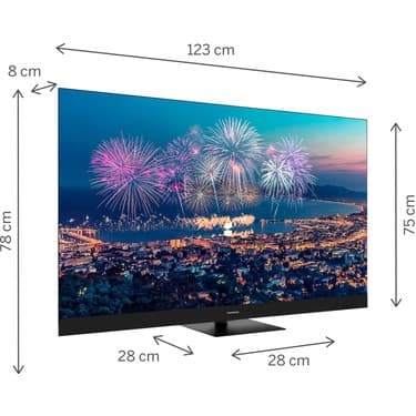 THOMSON 55QG6C14 55" 139 Ekran Uydu Alıcılı 4K Ultra HD Google QLED Plus TV 2