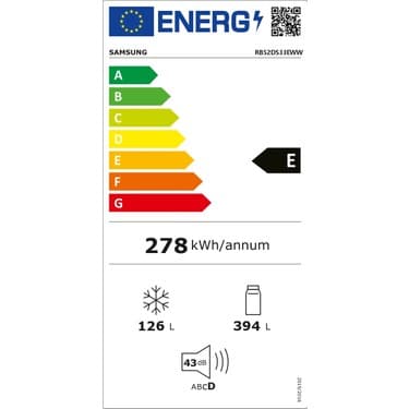 Samsung RB52DS33EWW/TR E Enerji Sınıfı 520 lt No Frost Buzdolabı 2