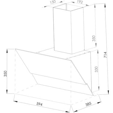 Termikel Ankastre Davlumbaz Ch C6532C Ww 5