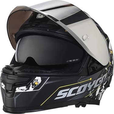 Scoyco FF-871 Cyber Full Face Motosiklet Kaskı 3
