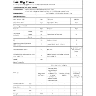 Samsung RT53DG7A14S9TR Çift Kapılı No Frost Inox Buzdolabı 3