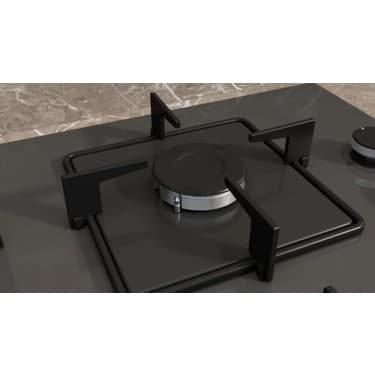 Siemens EO6C8PP30O IQ300 Gazlı Ocak 60 cm Sert Cam 2