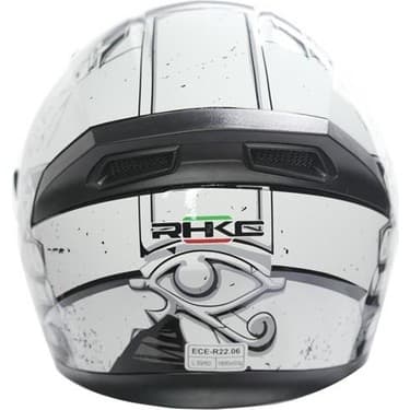 RHKC 316 Full Face Motosiklet Kaskı Kuru Kafa 3