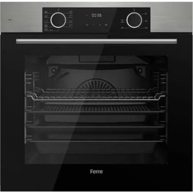 Ferre Fryart Siyah Set ( D100 T Tipi Siyah DAVLUMBAZ-SS205 Siyah Ocak- XE63MI Fryart Inox Fırın) 4
