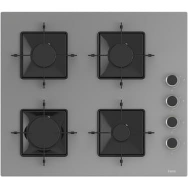 Ferre Fryart Gri Set (D065 Gri Davlumbaz -SS208 Gri Ocak- XE63CPR Fryart Gri Fırın) 3