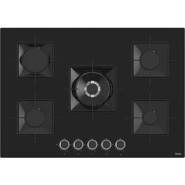 Ferre Ss Serisi Siyah 5 Gözlü Ankastre Set ( QBL62CS-SS035-D077 ) 3